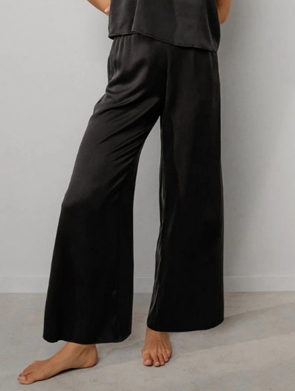 Lunya Washable Silk High Rise Pants XS